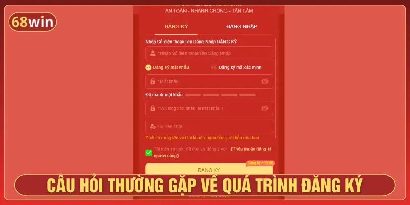 Câu hỏi thường gặp về các quy định khi tham gia