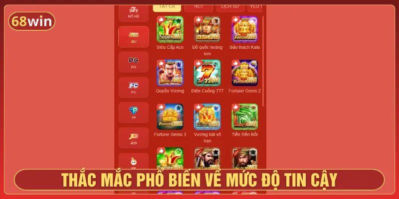 Câu hỏi thường gặp về mức độ đáng tin cậy