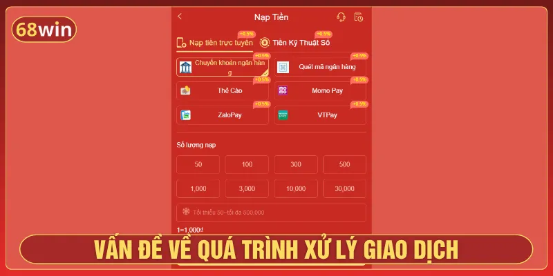 Giải đáp chi tiết về quá trình xử lý nạp rút tiền